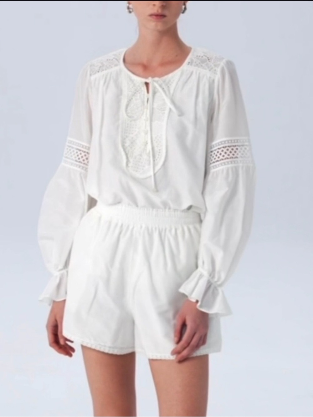 NWT FABRIQUE SET Silk & Cotton Designed by Gabriela Fluss Tramontano Size Small